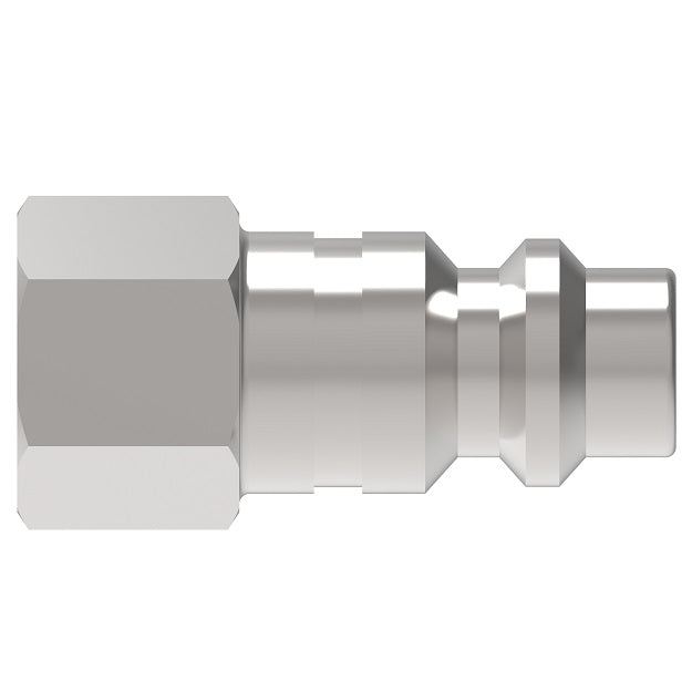 13 Hansen® by Danfoss | Pneumatic Quick Disconnect Coupling | 1000 Series / 3000 Series | 1/8" Female NPTF x 1/4" Body Size | Plug | Steel