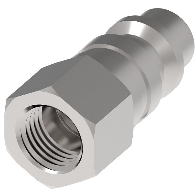 13 Hansen® by Danfoss | Pneumatic Quick Disconnect Coupling | 1000 Series / 3000 Series | 1/8" Female NPTF x 1/4" Body Size | Plug | Steel