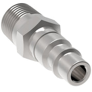 12G Hansen® by Danfoss | Pneumatic Quick Disconnect Coupling | 1000 Series / 3000 Series | 1/8" Male NPTF x 1/4" Body Size | Plug | With Bleeder Ball Check | Steel