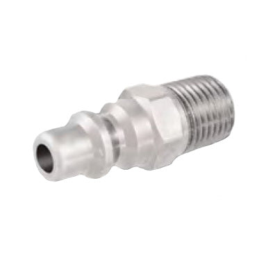 1G5E Hansen® by Danfoss | Pneumatic Quick Disconnect Coupling | 100 Series | 3/8" Male NPTF x 1/4" Body Size | Plug | Brass