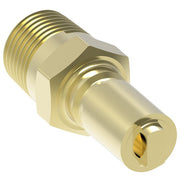 185E Hansen® by Danfoss | Pneumatic Quick Disconnect Coupling | 180/280 Series | 1/8" Male NPTF x 1/8" Body Size | Plug | Brass