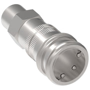 2HIL16 Hansen® by Danfoss | Quick Disconnect Coupling | 2HKIL Series | 1/4" Female NPTF x 1/4" Body Size | Socket | NBR Seal | Stainless Steel