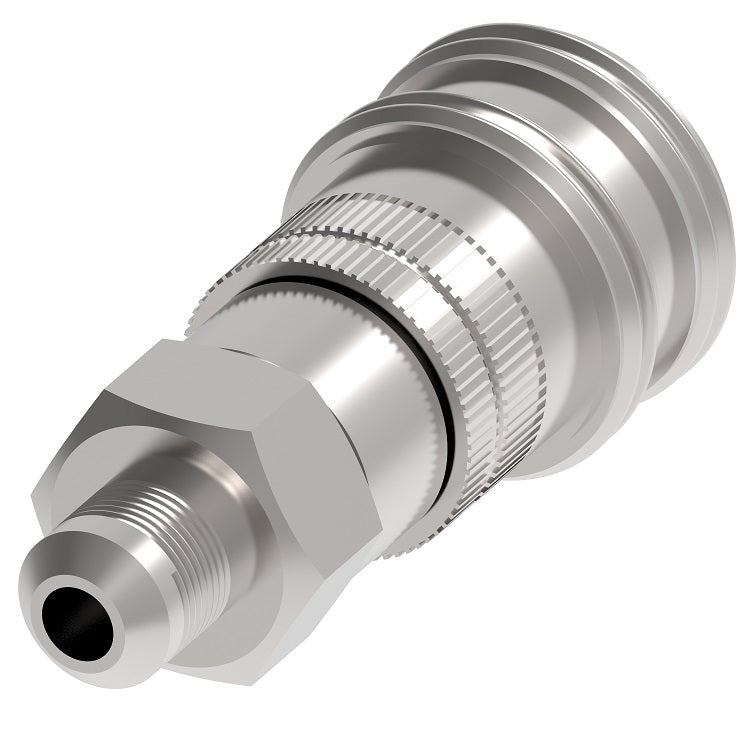 2HIL15 Hansen® by Danfoss | Quick Disconnect Coupling | 2HKIL Series | 1/4" Male NPTF x 1/4" Body Size | Socket | NBR Seal | Stainless Steel