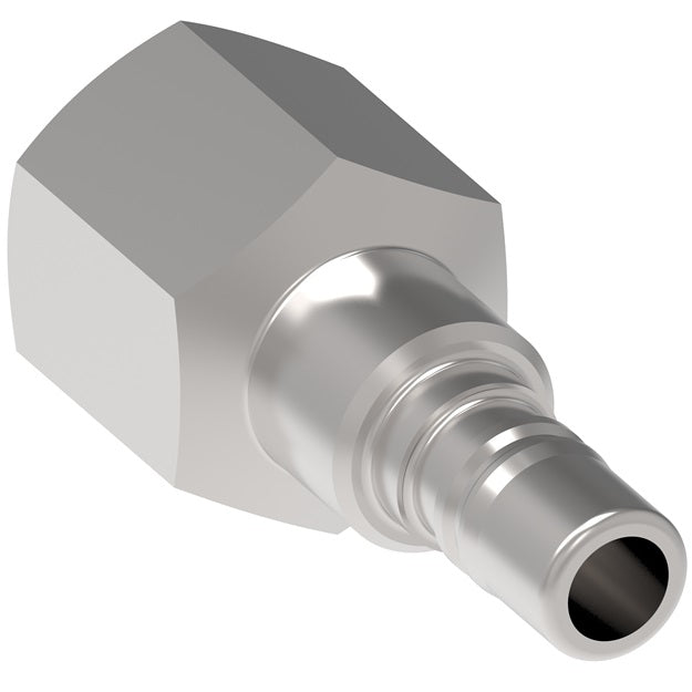 3L16 Hansen® by Danfoss | Pneumatic Quick Disconnect Coupling | 3RL Series | 1/4" Female NPTF x 3/8" Body Size | Plug | Steel