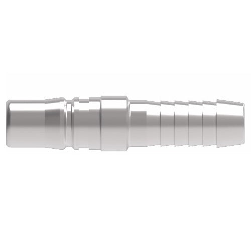 2L22 Hansen® by Danfoss | Pneumatic Quick Disconnect Coupling | 2RL Series | Hose Barb End | 3/8" Hose ID x 1/4" Body Size | Plug | Steel