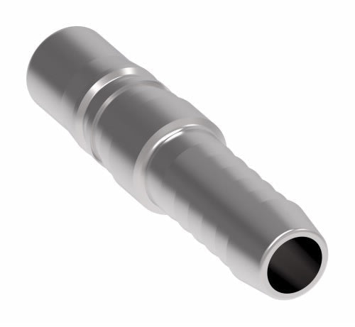 2L17 Hansen® by Danfoss | Pneumatic Quick Disconnect Coupling | 2RL Series | Hose Barb End | 1/4" Hose ID x 1/4" Body Size | Plug | Steel