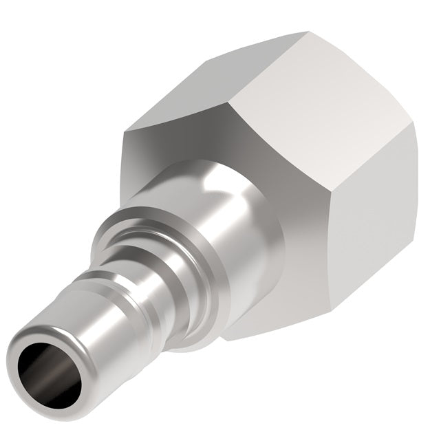 2L16 Hansen® by Danfoss | Pneumatic Quick Disconnect Coupling | 2RL Series | 1/4" Female NPTF x 1/4" Body Size | Plug | Steel