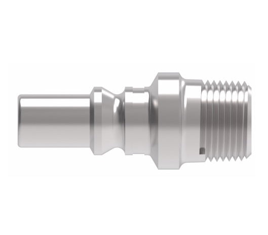3804 Hansen® by Danfoss | Pneumatic Quick Disconnect Coupling | 310 Series | 3/8" Male NPTF x 3/8" Body Size | Plug | Steel