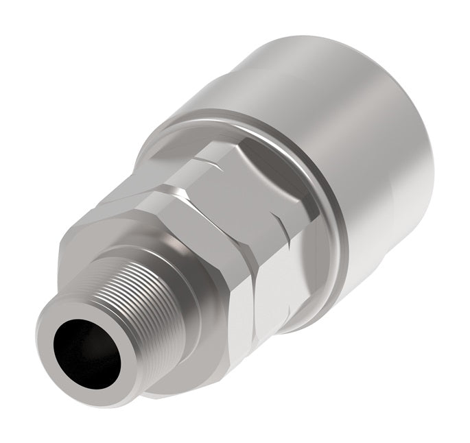 310313 Hansen® by Danfoss | Pneumatic Quick Disconnect Coupling | 310 Series | 3/8" Male NPTF x 3/8" Body Size | Socket | Buna-N Seal | Steel