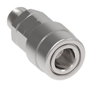 310313 Hansen® by Danfoss | Pneumatic Quick Disconnect Coupling | 310 Series | 3/8" Male NPTF x 3/8" Body Size | Socket | Buna-N Seal | Steel