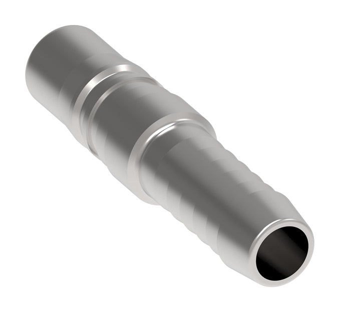 3L27 Hansen® by Danfoss | Pneumatic Quick Disconnect Coupling | 3RL Series | Hose Barb End | 1/2" Hose ID x 3/8" Body Size | Plug | Steel