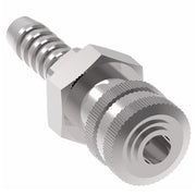 3R32 Hansen® by Danfoss | Pneumatic Quick Disconnect Coupling | 3RL Series | Hose Barb End | 3/4" Hose ID x 3/8" Body Size | Socket | Buna-N Seal | Steel