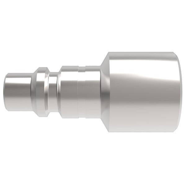 43G Hansen® by Danfoss | Pneumatic Quick Disconnect Coupling | 400 Series / 4000 Series | 3/8" Female NPTF x 3/8" Body Size | Plug | Steel