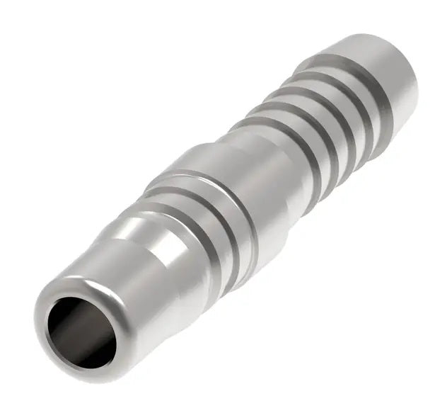 406 Hansen® by Danfoss | Pneumatic Quick Disconnect Coupling | 400 Series / 4000 Series | Hose Barb End | 3/8" Hose ID x 3/8" Body Size | Plug | Steel