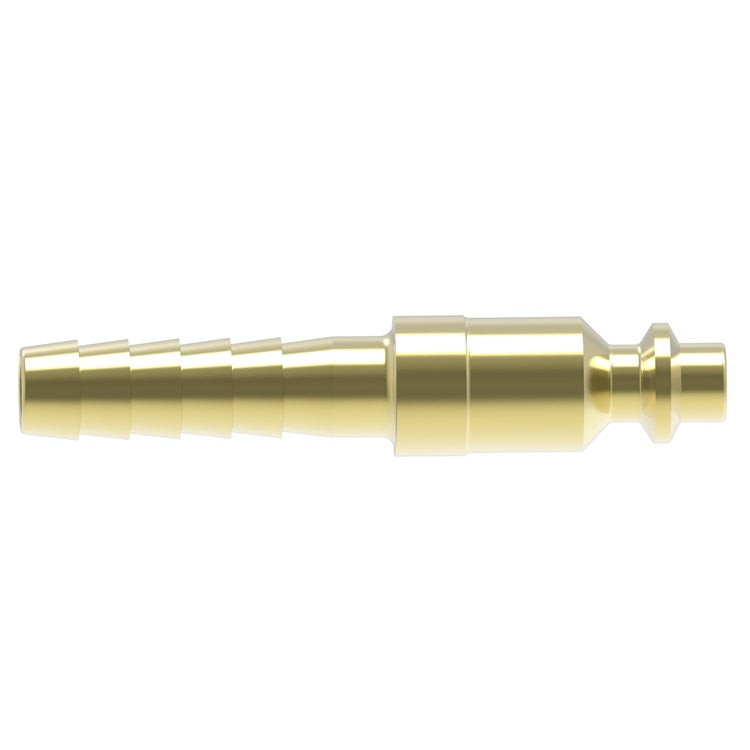 B60 Hansen® by Danfoss | Pneumatic Quick Disconnect Coupling | 5000 Series | Hose Barb End | 1/2" Hose ID x 1/2" Body Size | Plug | Steel