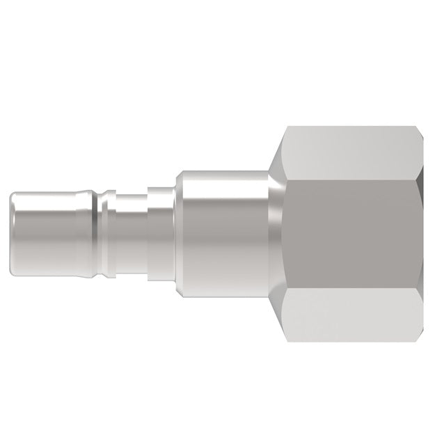 53 Hansen® by Danfoss | Pneumatic Quick Disconnect Coupling | 500 Series / 5000 Series | 3/8" Female NPTF x 1/2" Body Size | Plug | Steel