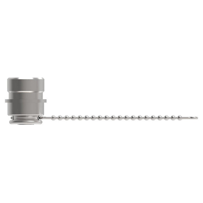 5100-S9-24 Hansen® by Danfoss | Quick Disconnect Coupling | 5100 Series | Dust Plug with Chain | 1-1/2" Body Size | Steel