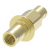 5111-24B Hansen® by Danfoss | Quick Disconnect Coupling | 5100 Series | 1-1/2" Female NPT x 1-1/2" Thread to Connect | Complete Plug and Socket Set | NBR Seal | Valved without Flange | Brass/Steel