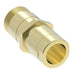 5100-S2-8B Hansen® by Danfoss | Quick Disconnect Coupling | 5100 Series | 3/8" Female NPT x 1/2" Thread to Connect | Plug | NBR Seal | Valved without Flange | Brass