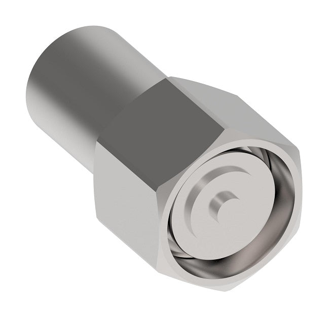 5110-S5-24B Hansen® by Danfoss | Quick Disconnect Coupling | 5100 Series | 1-1/2" Female NPT x 1-1/2" Thread to Connect | Socket | NBR Seal | Valved without Flange | Steel