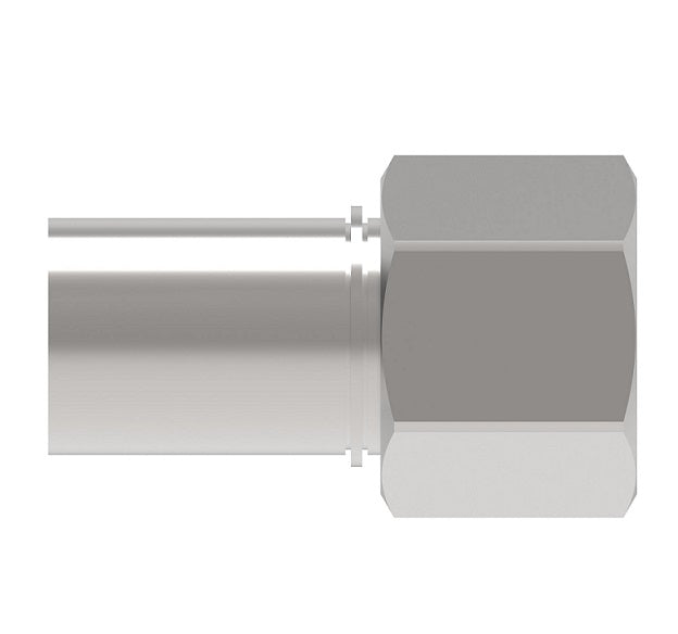 5110-S5-12B Hansen® by Danfoss | Quick Disconnect Coupling | 5100 Series | 3/4" Female NPT x 3/4" Thread to Connect | Socket | NBR Seal | Valved without Flange | Steel