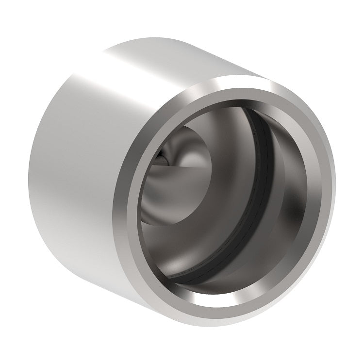 5400-S6-16 Hansen® by Danfoss | Quick Disconnect Coupling | 5400 Series | Low Air Inclusion Refrigerant | Dust Cap with Gasket | 1" Body Size | Neoprene Seal | Carbon Steel