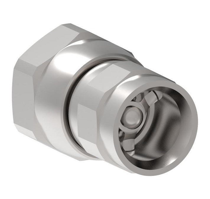 5400-S5-8 Hansen® by Danfoss | Quick Disconnect Coupling | 5400 Series | Low Air Inclusion Refrigerant | Female Half | 1/2" Body Size | Neoprene Seal | Carbon Steel