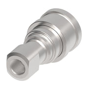 G5622-8-10 Hansen® by Danfoss | Quick Disconnect Coupling | 5600 Series | 1/2" Female BSP x 5/8" ISO 7241-1 Type A | Socket | Valved | Buna-N Seal | Carbon Steel