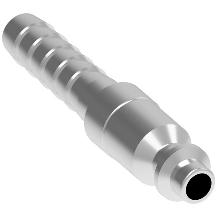 71GA Hansen® by Danfoss | Pneumatic Quick Disconnect Coupling | 6000 Series | Hose Barb End | 3/4" Hose ID x 3/4" Body Size | Plug | With Bleeder Ball Check | Steel