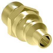 04R Hansen® by Danfoss | Quick Disconnect Coupling | 600 Series | 9/16" Male UNF x 1/4" Body Size | Standard Plug | Without Sleeve Lock | Buna-N Seal | Brass