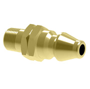 A3P Hansen® by Danfoss | Quick Disconnect Coupling | 700 Series | 1/4" Male NPTF x 1/4" Body Size | Standard Plug | Without Sleeve Lock | Buna-N Seal | Brass