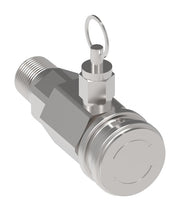 FD15-1026-04 Hansen® by Danfoss | Quick Disconnect Oil Sampling Valve | FD15 Series | 1/4" Male NPTF x 1/4" Body Size | 0-50 psi | NBR Seal | Steel