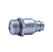 FD17-1082-10-04 Hansen® by Danfoss | Breathing Air Quick Disconnect Coupling | FD17 Series | 5/8" Male O-Ring Boss x 1/4" Body Size | Plug | Stainless Steel / Aluminum