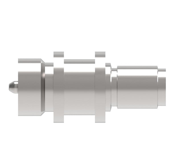 FD17-1003-04-04 Hansen® by Danfoss | Breathing Air Quick Disconnect Coupling | FD17 Series | 1/4" Female O-Ring Boss x 1/4" Body Size | Socket | Stainless Steel / Aluminum