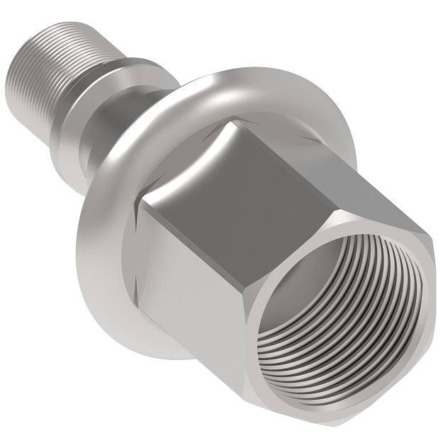 FD69-1002-06-08 Hansen® by Danfoss | Quick Disconnect Coupling | FD69 Series | 3/8" Female NPT x 1/2" Water Blast | Plug | No Seal | Steel