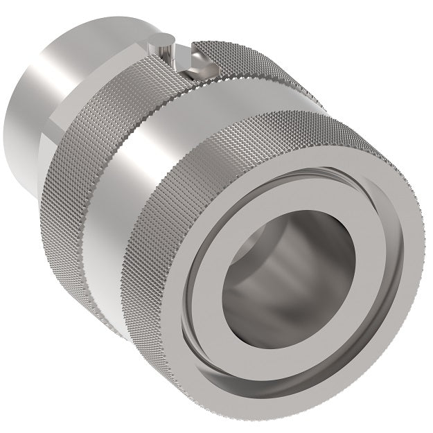 FD69-1011-08-08 Hansen® by Danfoss | Quick Disconnect Coupling | FD69 Series | 1/2" Female NPT x 1/2" Water Blast | Socket | NBR Seal | Stainless Steel