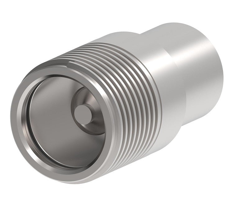 FD85-1001-24-24 Hansen® by Danfoss | Quick Disconnect Coupling | FD85 Series | 1-1/2" Female NPT x 1-1/2" Thread to Connect | Plug | NBR Seal | Steel