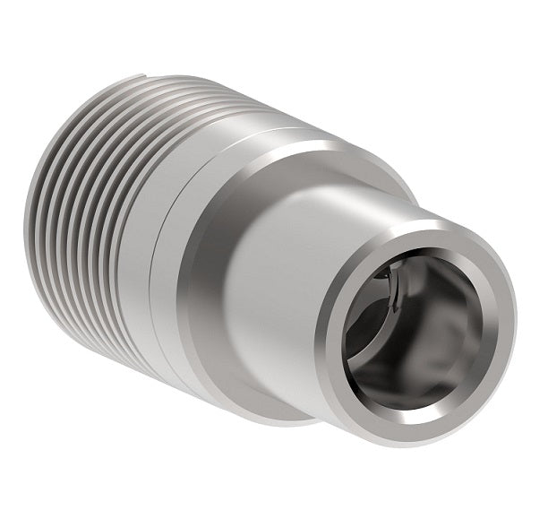 FD85-1001-12-12 Hansen® by Danfoss | Quick Disconnect Coupling | FD85 Series | 3/4" Female NPT x 3/4" Thread to Connect | Plug | NBR Seal | Steel