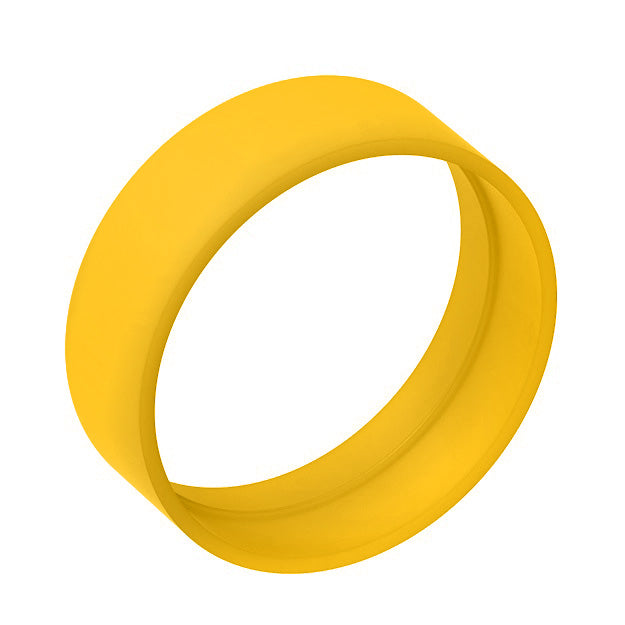 CR19FFPYL Hansen® by Danfoss | Quick Disconnect Coupling | Color Coding Ring for FF Series/MLFF Series Plugs | 3/4" Body Size | Yellow