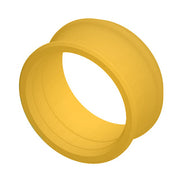 CR10FFSYL Hansen® by Danfoss | Quick Disconnect Coupling | Color Coding Ring for FF Series/MLFF Series Sockets | 3/8" Body Size | Yellow
