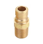 FTP353 Hansen® by Danfoss | Thermal Management Quick Disconnect Coupling | Flo-Temp Series | 3/8" Male NPTF x 3/8" Body Size | Plug | Brass