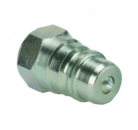 HA0500200 Hansen® by Danfoss | Quick Disconnect Coupling | H5000 Series | 1/8" Female BSPP x 1/8" Body Size | Plug | NBR Seal | Steel