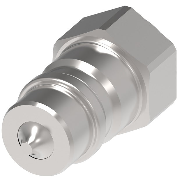 HA0501200 Hansen® by Danfoss | Quick Disconnect Coupling | H5000 Series | 1/4" Female BSPP x 1/4" Body Size | Plug | NBR Seal | Steel