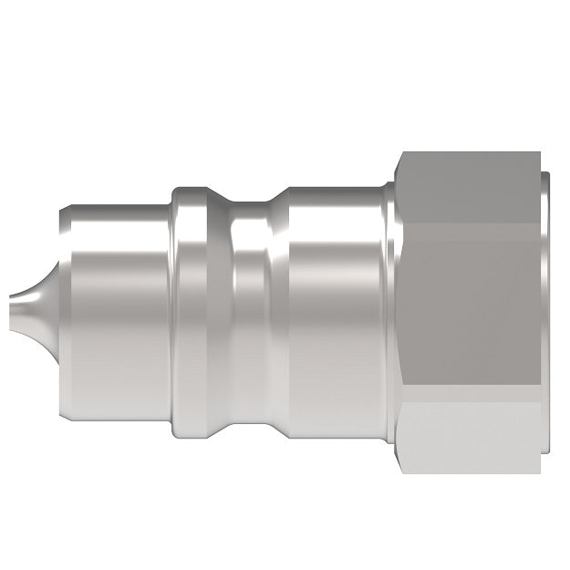 HA0501200 Hansen® by Danfoss | Quick Disconnect Coupling | H5000 Series | 1/4" Female BSPP x 1/4" Body Size | Plug | NBR Seal | Steel
