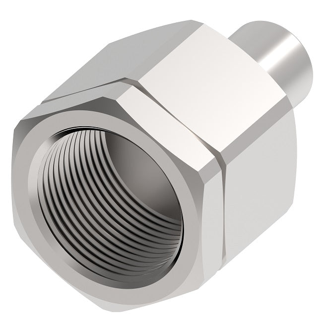 LL12K41BS Hansen® by Danfoss | Quick Disconnect Coupling | HK10/12/20 Series | 1-1/4" Female BSPP x 1-1/2" ISO 7241-1 B | Plug | NBR Seal | 303 Stainless Steel