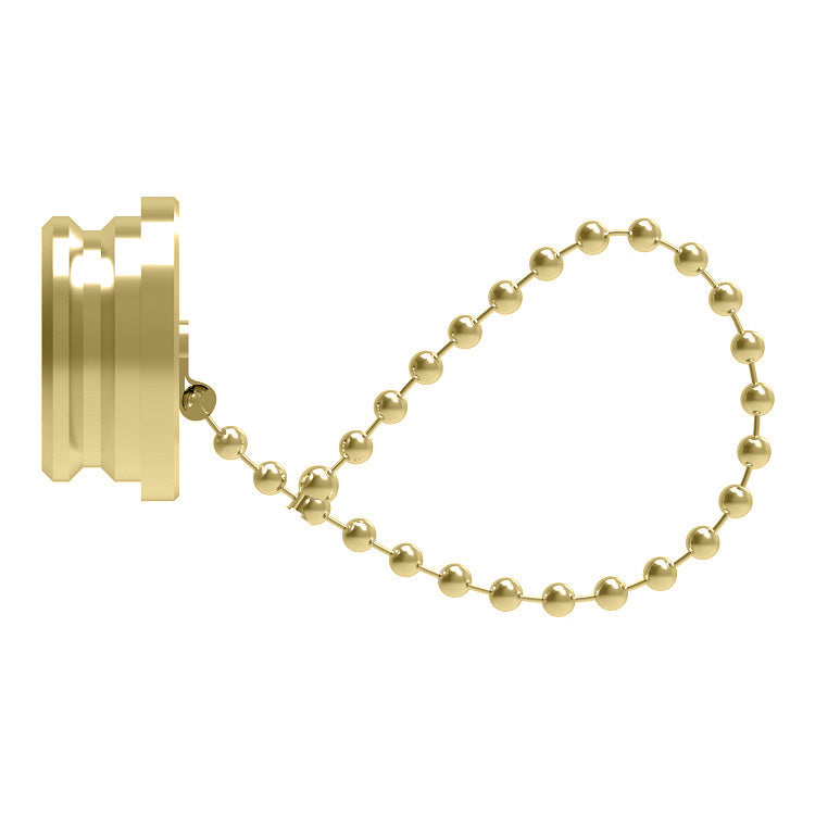 SDC12HK Hansen® by Danfoss | Quick Disconnect Coupling | 12HK Series | Dust Plug | 1-1/2" Body Size | Brass