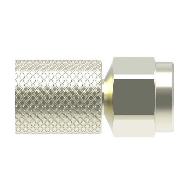 FF14794 Hansen® by Danfoss | Direct Gauge Adapter | 1/4" Female NPT | Nickel Plated Steel