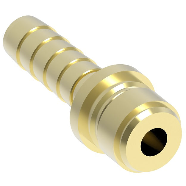 B3T22 Hansen® by Danfoss | Quick Disconnect Coupling | ST Series | 3/8" Hose ID x 3/8" Body Size | Plug | NBR Seal | Brass