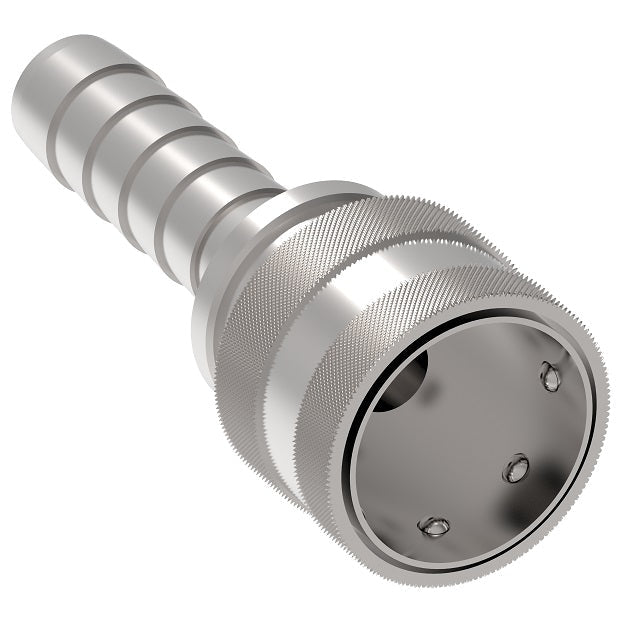 LL1S12 Hansen® by Danfoss | Quick Disconnect Coupling | ST Series | 3/16" Hose ID x 1/8" Body Size | Socket | NBR Seal | 303 Stainless Steel