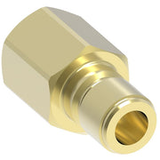 B2T16 Hansen® by Danfoss | Quick Disconnect Coupling | ST Series | 1/4" Female NPTF x 1/4" Body Size | Plug | NBR Seal | Brass